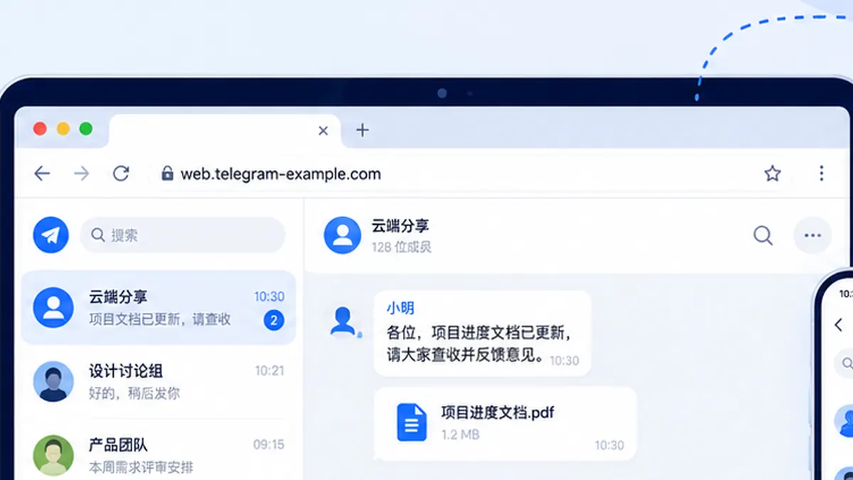Telegram网页版官网