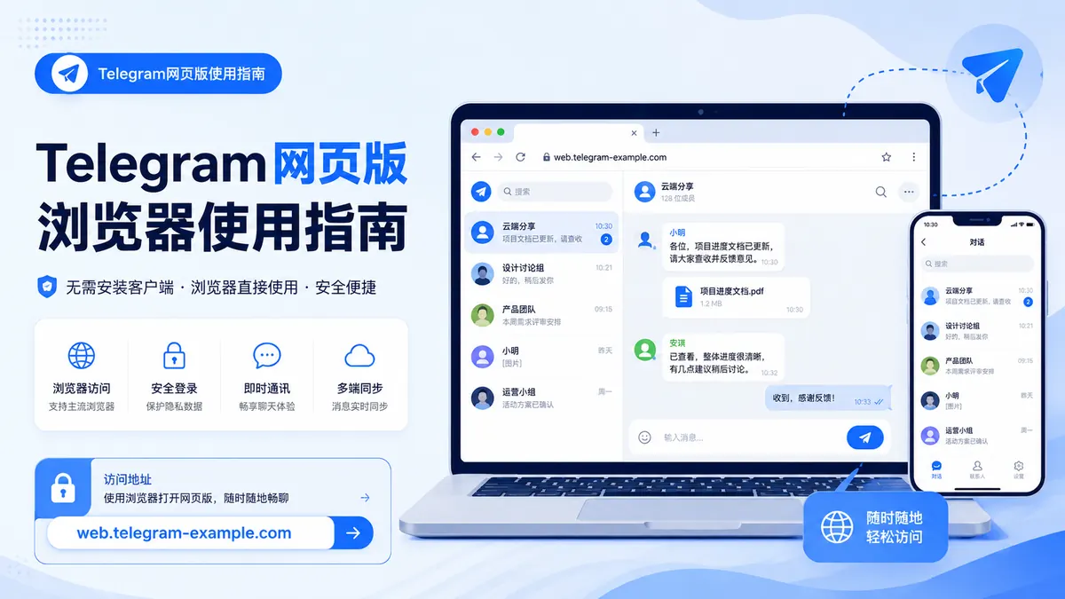 Telegram网页版官网